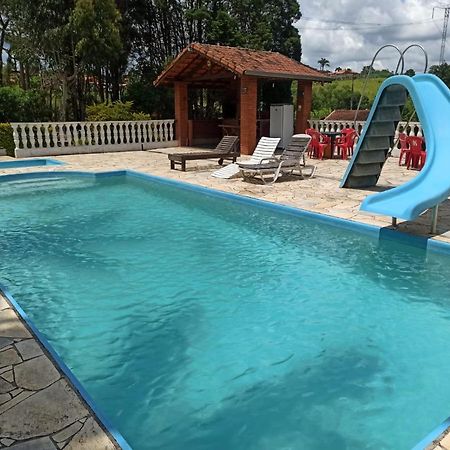 Chacara Em Ibiuna Sao Roque A 70Km De Sp Com Piscina E Wi-Fi Villa Exteriör bild