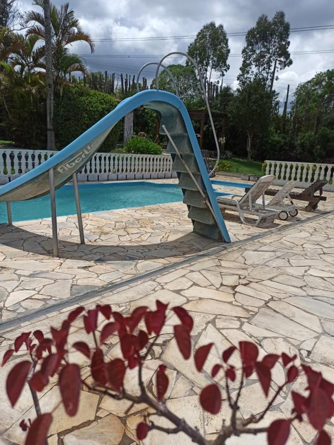 Chacara Em Ibiuna Sao Roque A 70Km De Sp Com Piscina E Wi-Fi Villa Exteriör bild