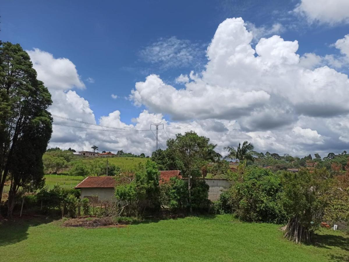 Chacara Em Ibiuna Sao Roque A 70Km De Sp Com Piscina E Wi-Fi Villa Exteriör bild